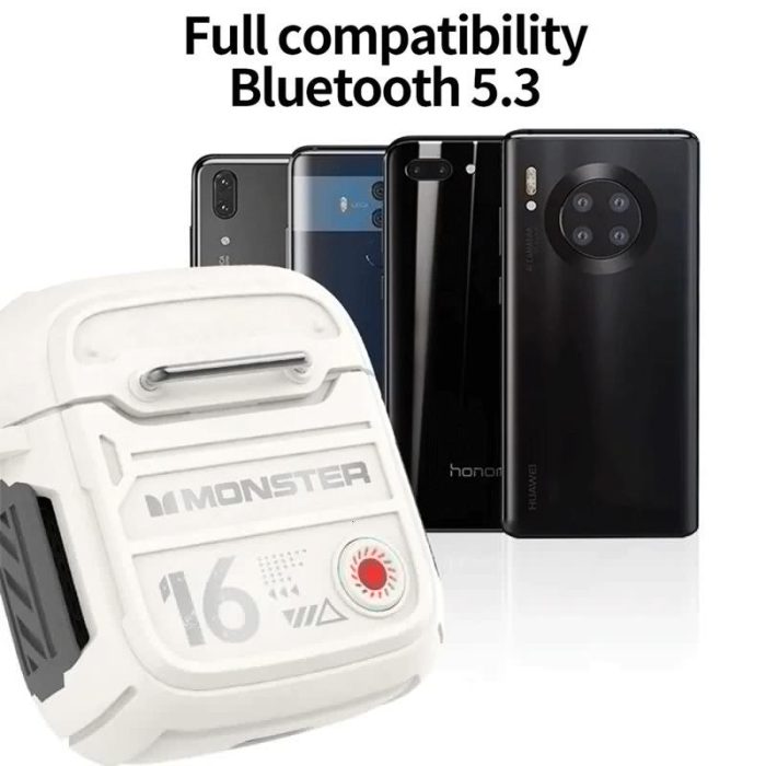 هندزفری بلوتوثی مانستر مدل MONSTER-XKT16 - Image 13