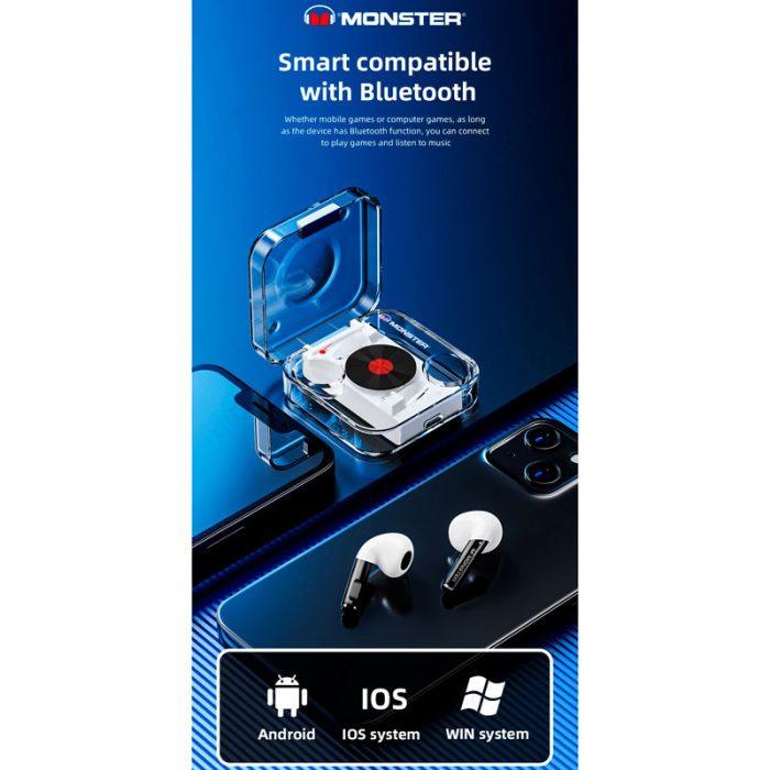 هندزفری بلوتوثی مانستر مدل MONSTER-XKT01 - Image 17