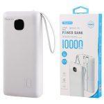 پاوربانک وریتی مدل V-PH144W فست شارژ سفید/مشکی ظرفیت 10000
