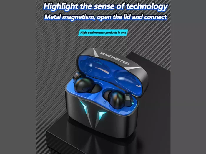 هندزفری بلوتوثی مانستر مدل MONSTER-XKT06 گیمینگ - Image 2