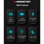 هندزفری بلوتوثی مانستر مدل MONSTER-XKT08 - Image 18