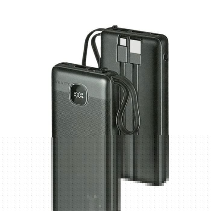 پاوربانک وریتی مدل V-PH144W فست شارژ سفید/مشکی ظرفیت 10000 - Image 4