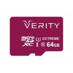 رم میکرو 64G گیگ وریتی مدل VERITY U3 80MB/s 533X خشاب دار - Image 3
