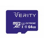 رم میکرو 64G گیگ وریتی مدل VERITY U3 80MB/s 533X خشاب دار - Image 4
