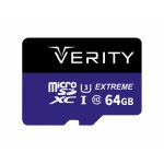 رم میکرو 64G گیگ وریتی مدل VERITY U3 80MB/s 533X خشاب دار - Image 2